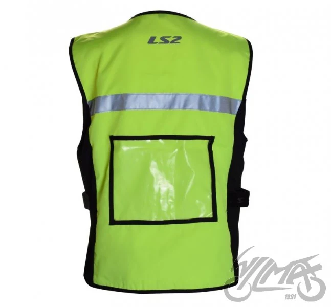 Kamizelka odblaskowa LS2 hi-vi yellow XL — ujęcie 2