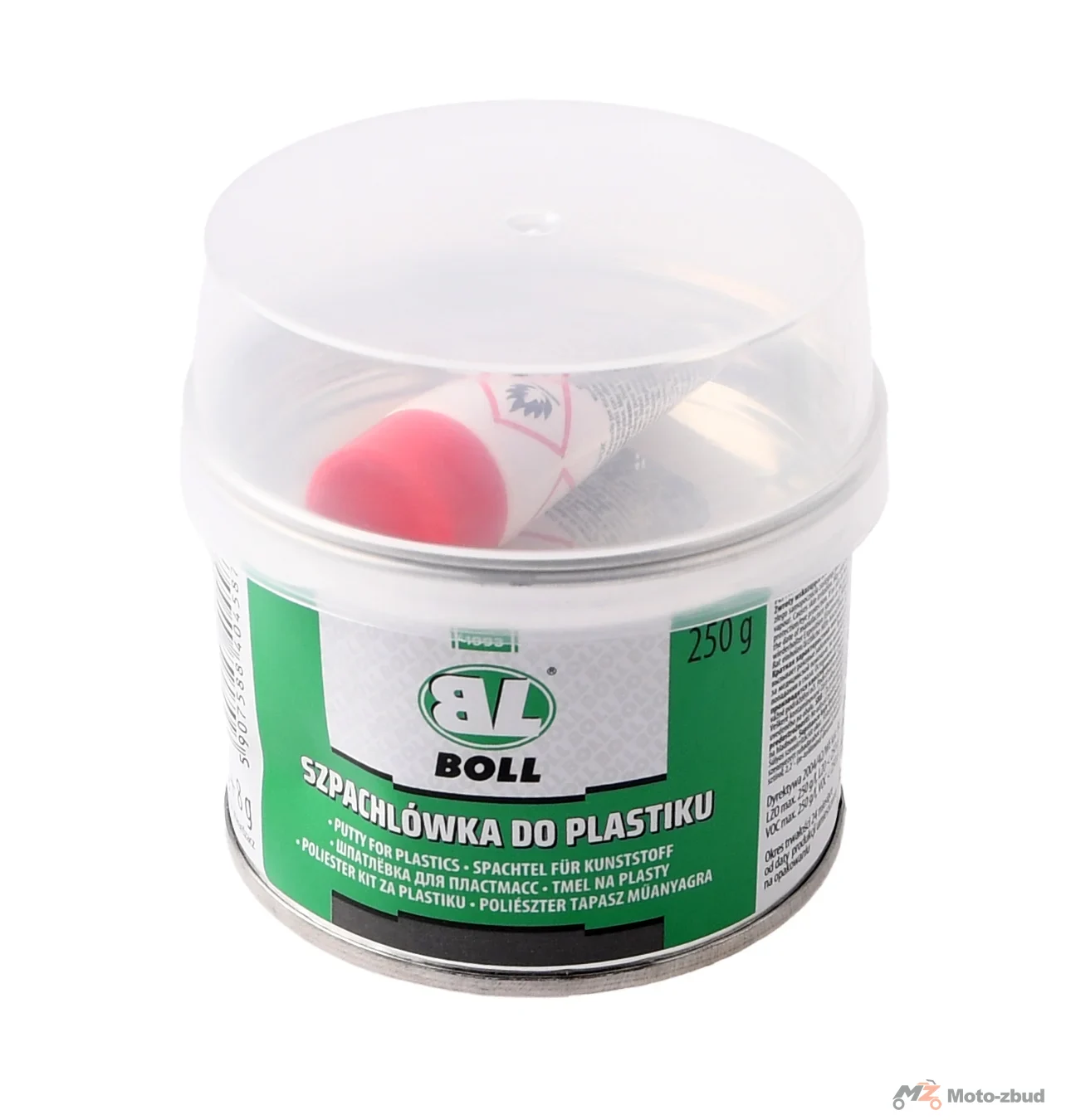 BOLL szpachlówka do plastików + utwardzacz kpl. 242 g + 8 g