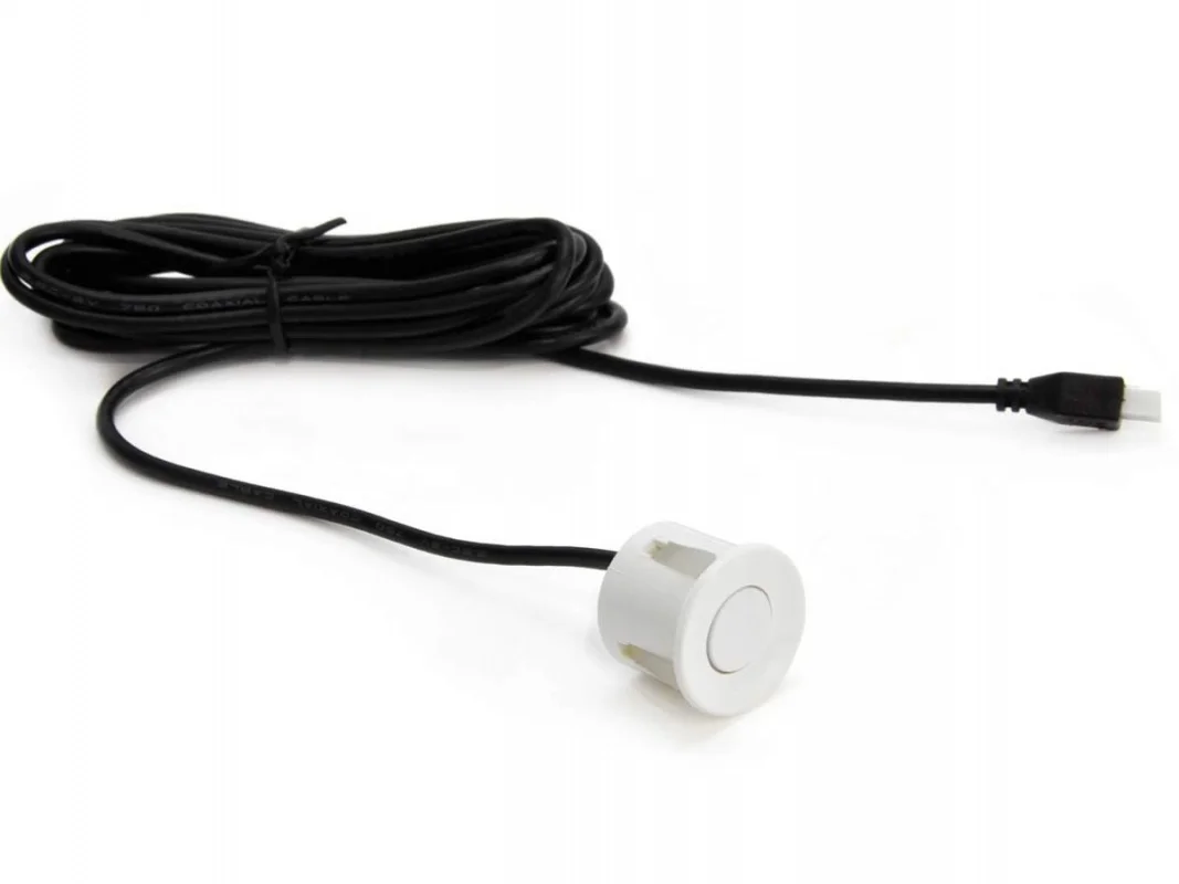 Czujnik cofania/parkowania z wyświetlaczem LED (biały) 4 sensory — ujęcie 7