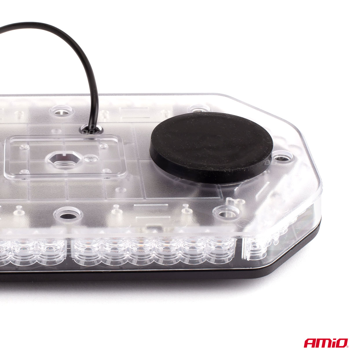 Belka ostrzegawcza LED WLB78 na magnes 293x171mm R65 R10 48LED 12-24V IP56 — ujęcie 7