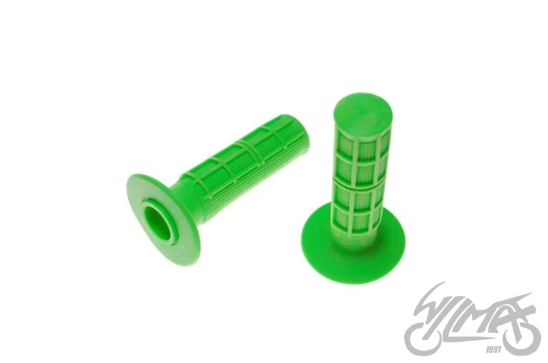 Chwyty kierownicy Enduro 0865 21/25 mm — zielone, para — ujęcie 1