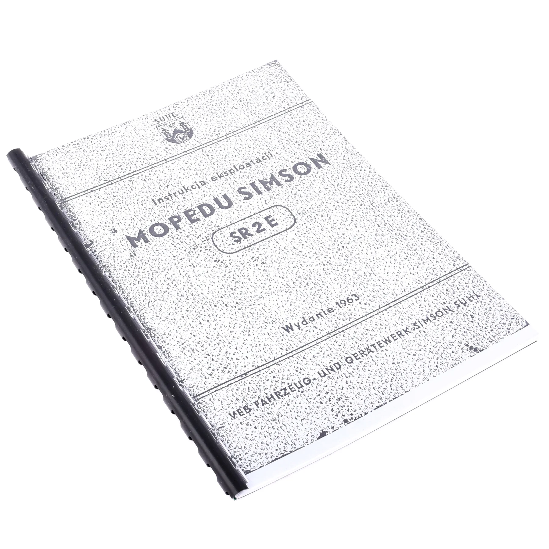 Instrukcja obsługi Simson SR2E PL — ujęcie 1