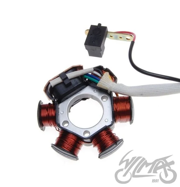 Stator iskrownik 6 cewek do Piaggio Gilera — ujęcie 3
