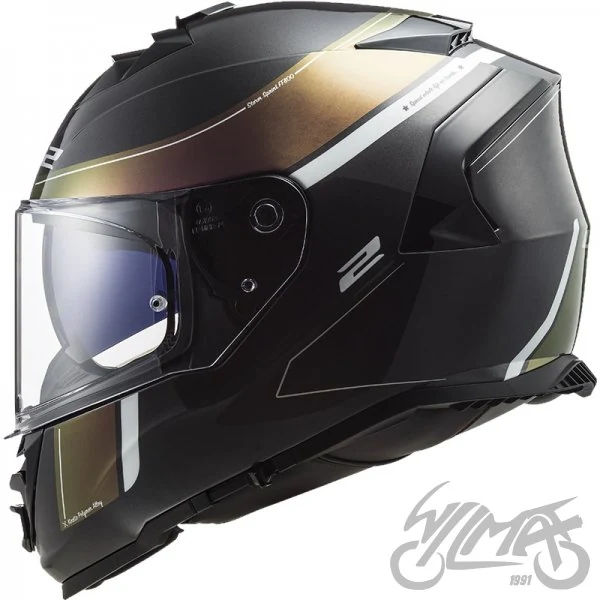 Kask LS2 FF800 Storm II Velvet Bl. Rainbow — rozmiar S — ujęcie 2