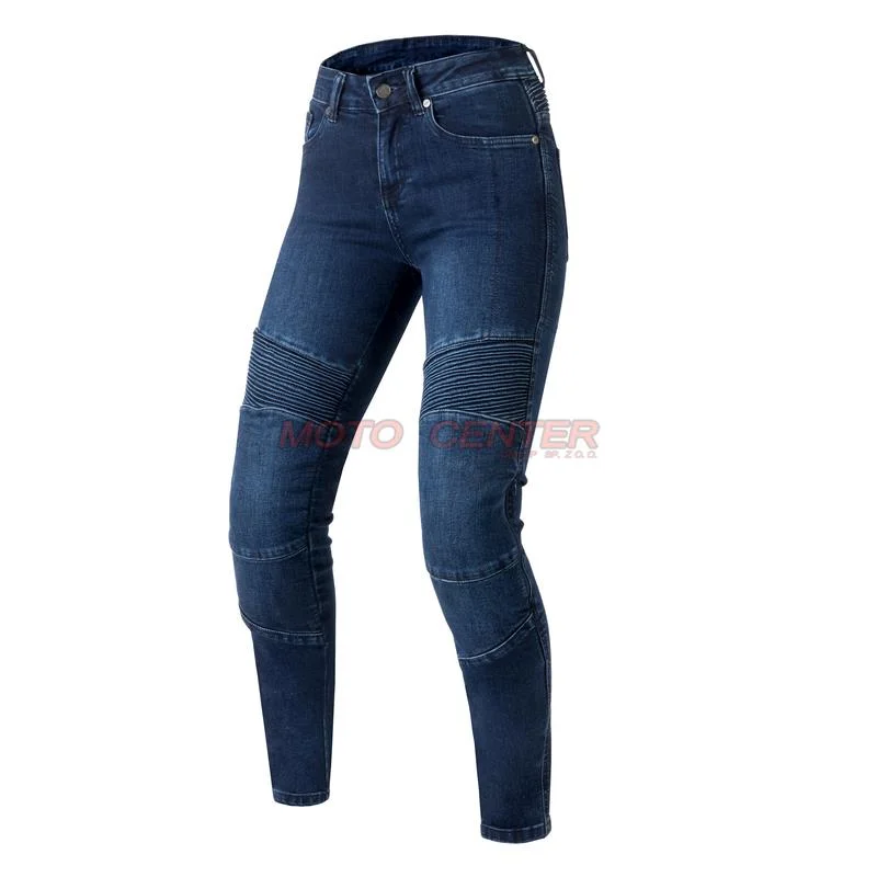 Spodnie motocyklowe Jeans Ozone AgnessII Lady Blue W32L30 damskie — ujęcie 1