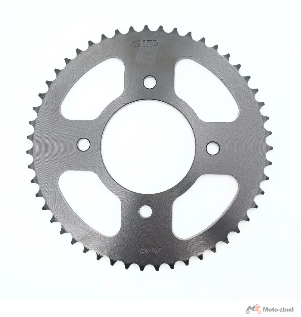 Junak SC125 zębatka Z-51 (H428) napędowa tył (wew.80 mm / 4 otwory / rozstaw śrub 78 mm) — ujęcie 2