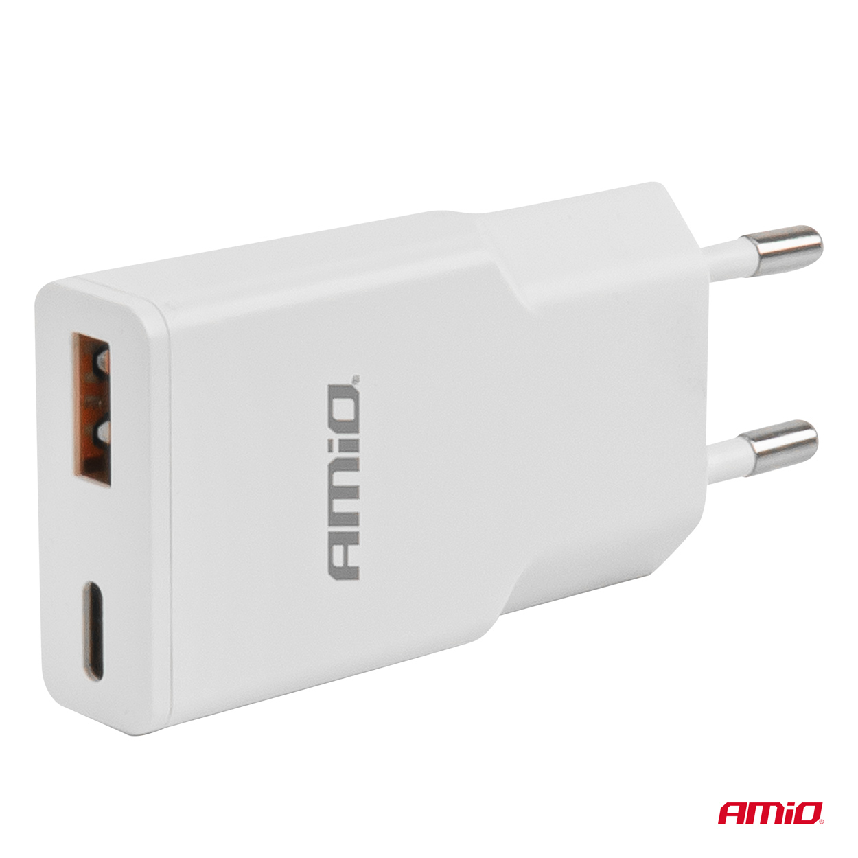 Ładowarka sieciowa 230 V 20 W GaN USB-C USB-A — ujęcie 4