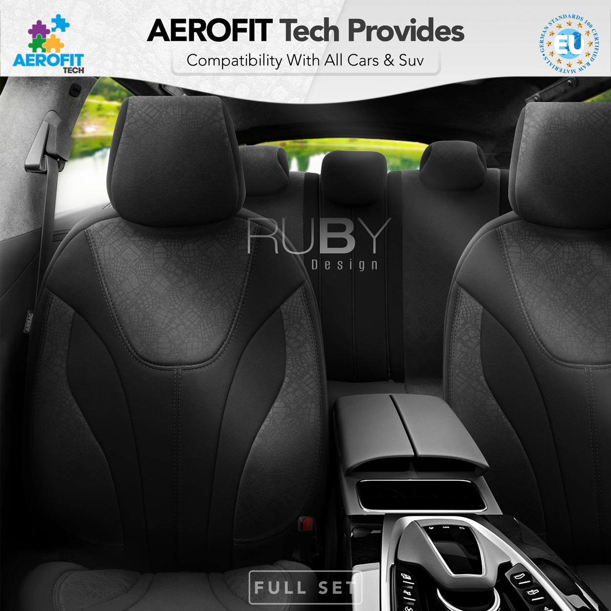 Komplet pokrowców na fotele OTOM RUBY design 1201 — ujęcie 11