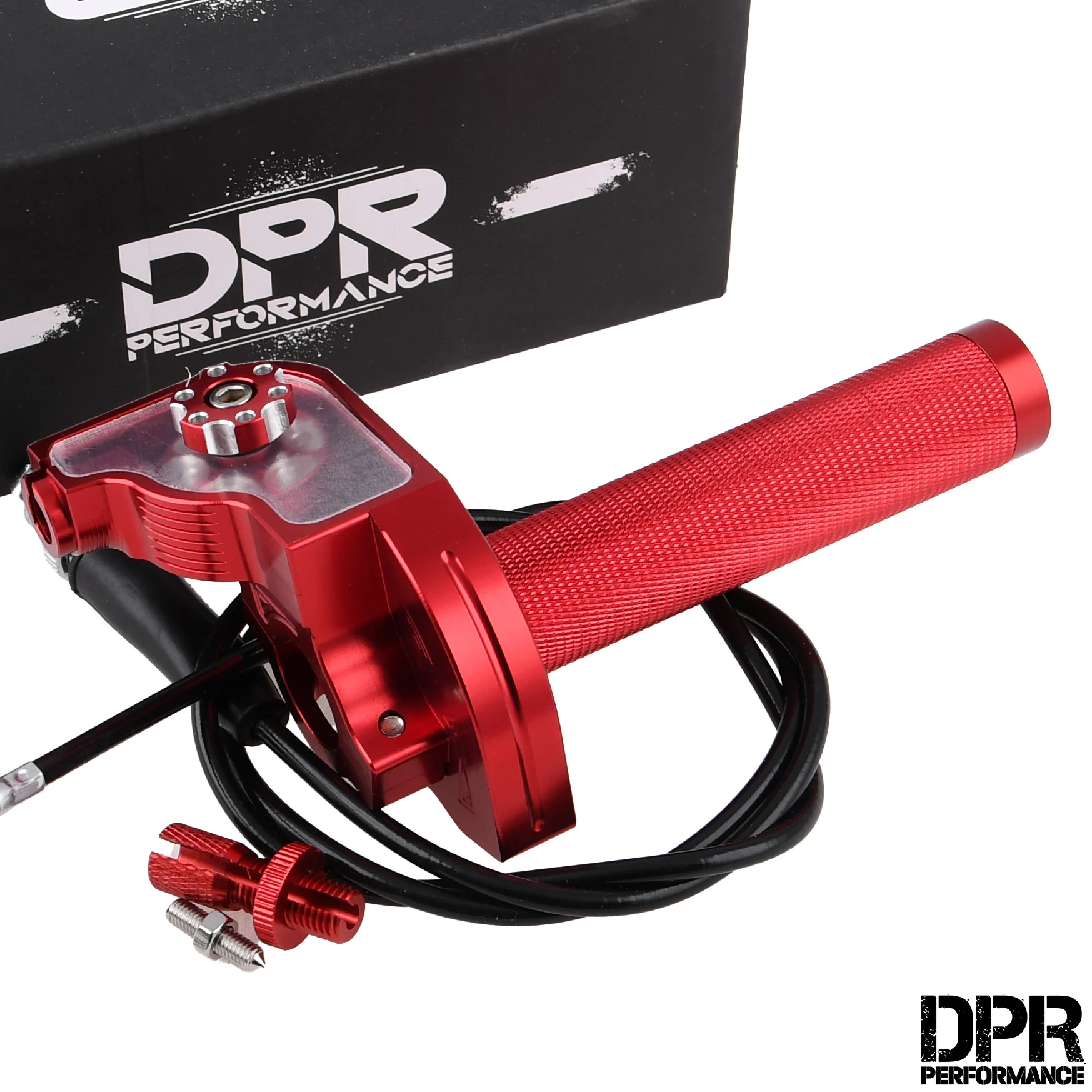 Rollgaz + linka DPR Performance aluminium CNC czerwony — ujęcie 2