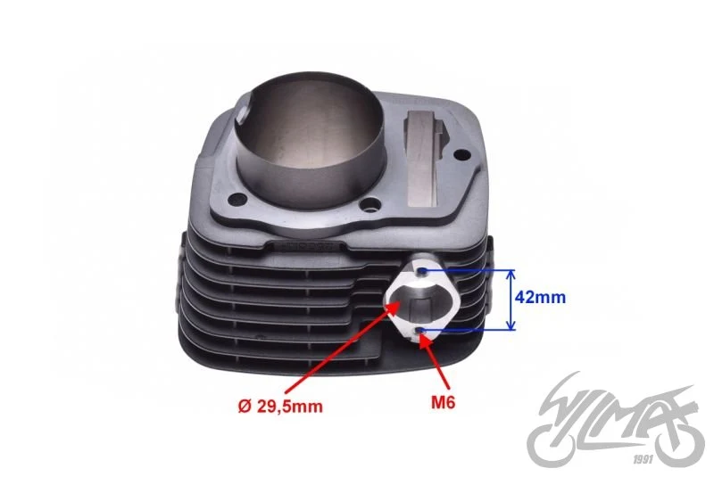 Cylinder do Zongshen 250 cross 4T 65,50 — ujęcie 3