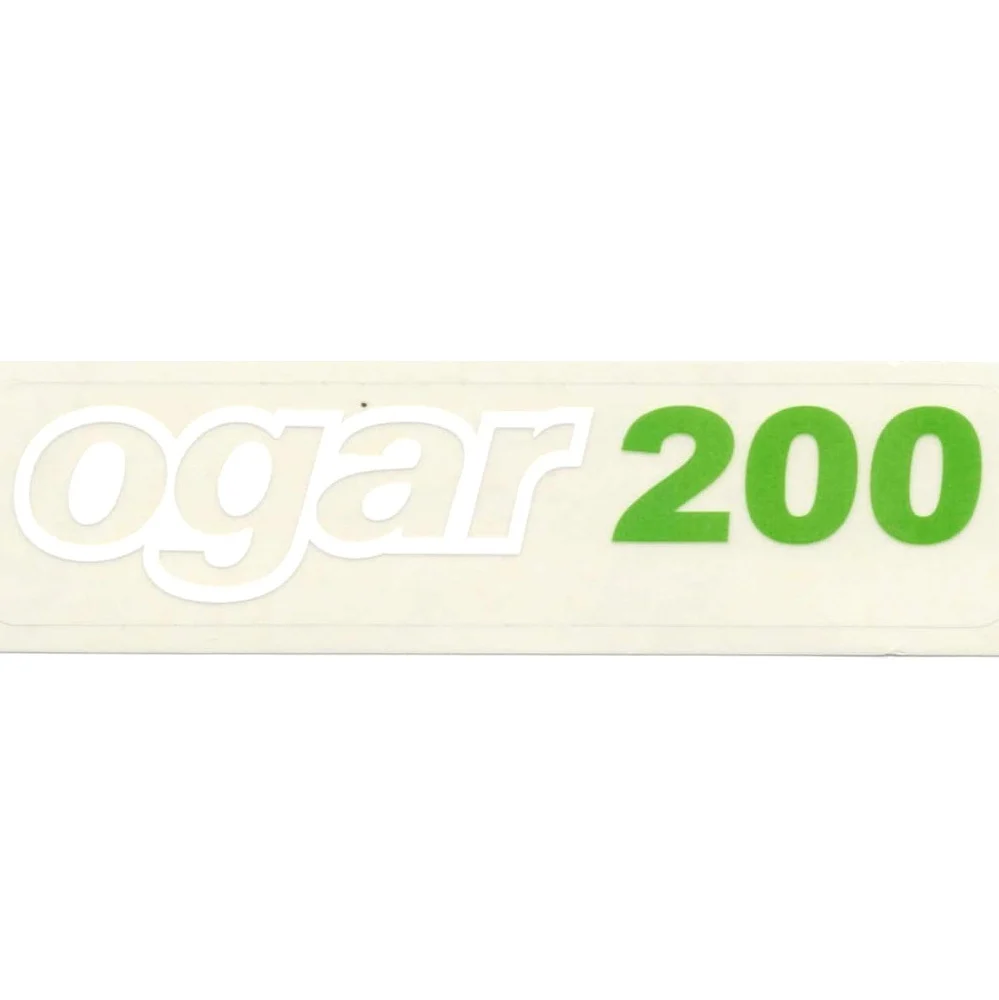 Naklejka pokrywy Romet ogar 200 zielona — ujęcie 2