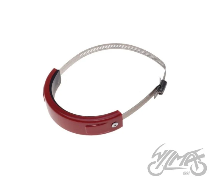Osłona tłumika 100-140MM czerwona — ujęcie 1
