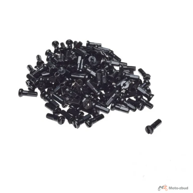 Nyple do szprych rowerowych 12 mm — 144 szt.