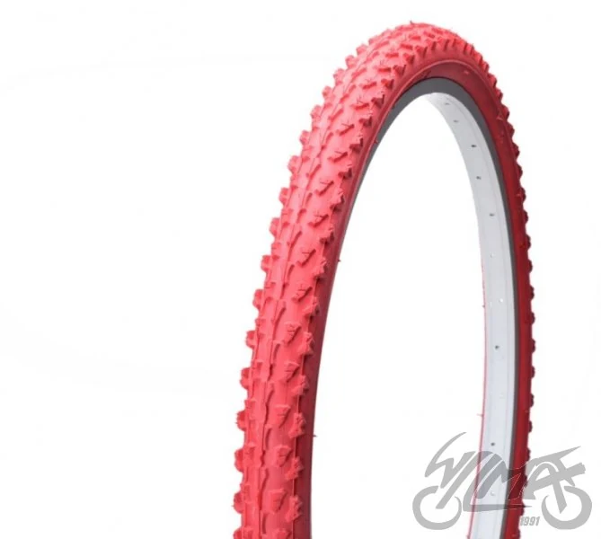 Opona rowerowa 26 × 1,95 M325 Awina czerwona — ujęcie 1