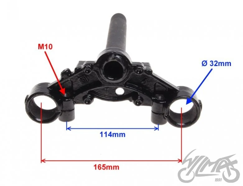 Półka widelca dolna do Suzuki GN125 — ujęcie 3