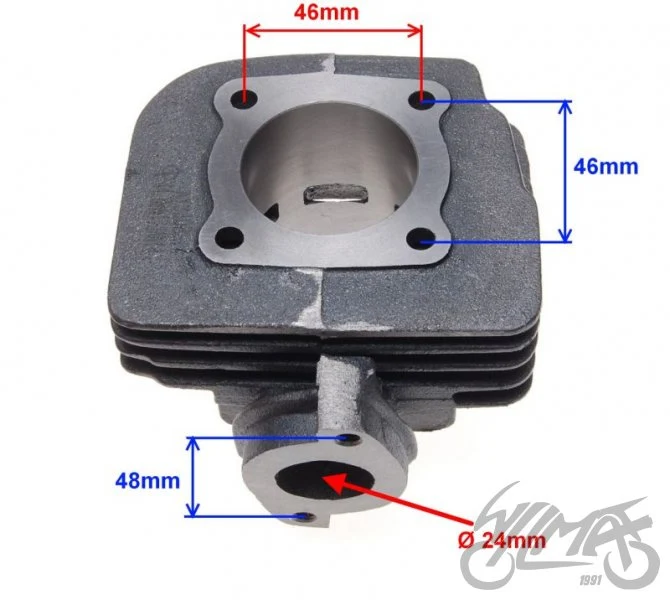 Cylinder 44 mm — wariant 65, Suzuki Address i wskazane modele — ujęcie 2