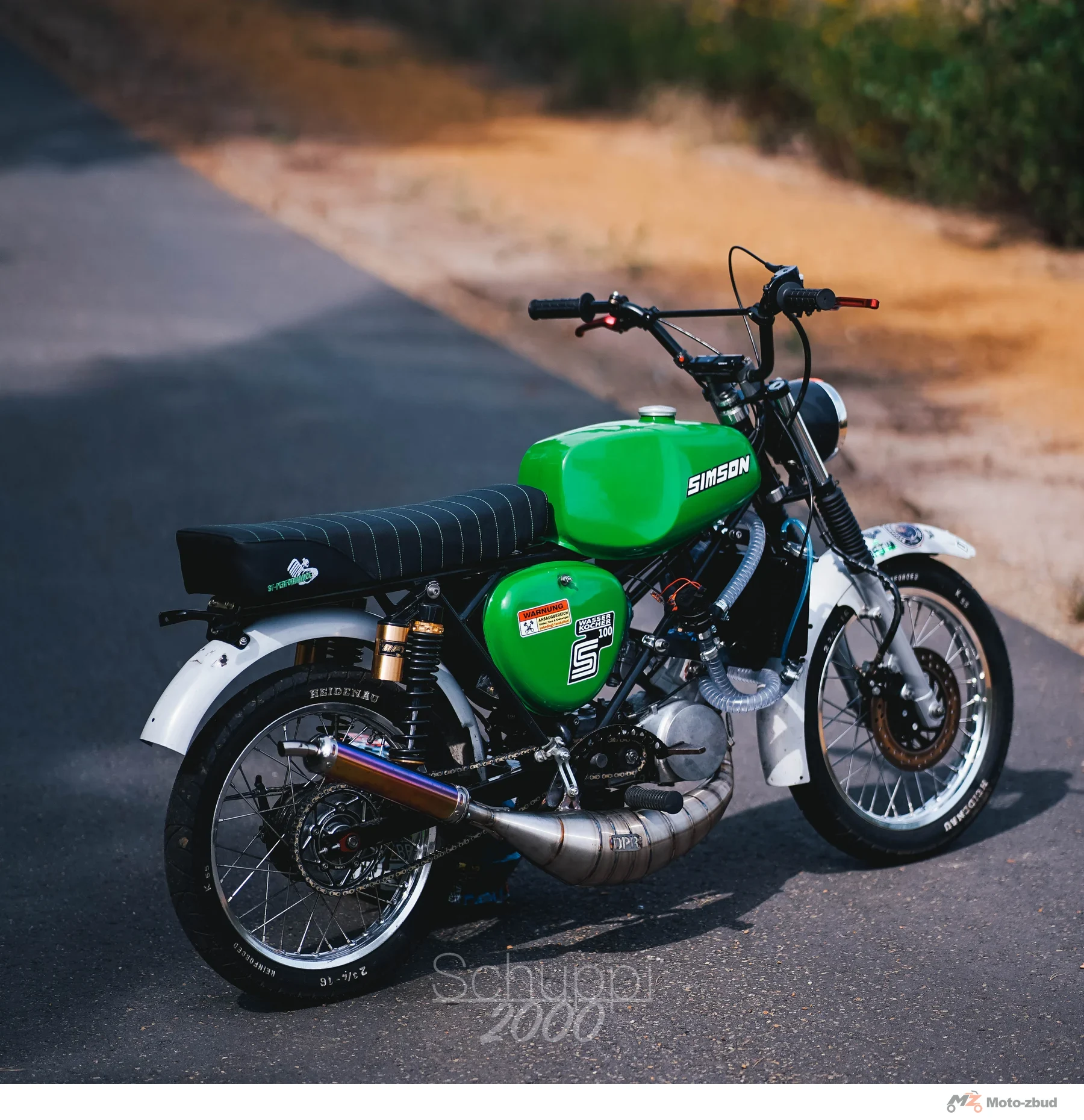 Tłumik Simson racing mtx 130 DPR Performance · real carbon Evo (VM7450) — ujęcie 8