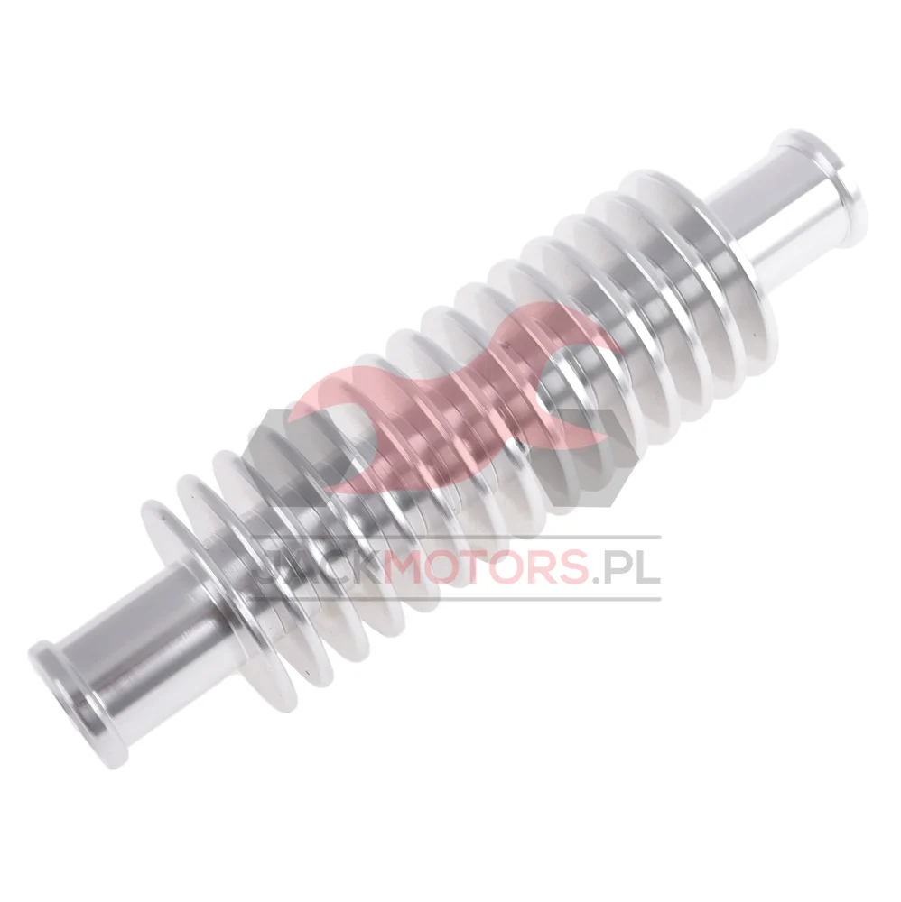 Chłodnica przepływowa VOCA racing aluminium CNC srebrna uniwersalna — ujęcie 1