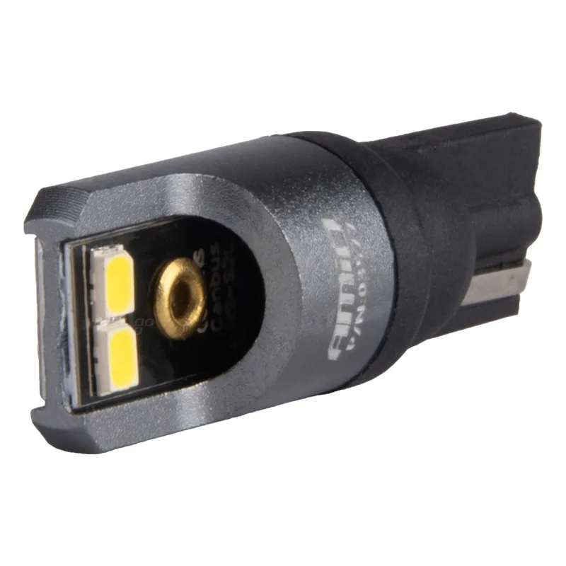 Żarówka W5W T10 12V/24V 4xLED SMD2016 biała AMIO (2szt.) — ujęcie 4