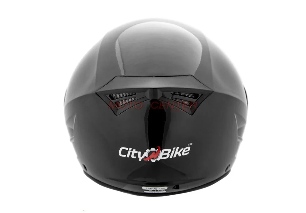 Kask motocyklowy otwarty City-Bike WL-202 czarny połysk rozmiar XS ECER22.05 — ujęcie 3
