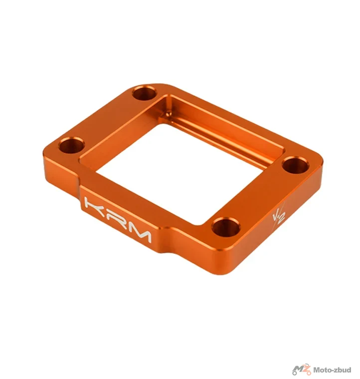 Podkładka zaworu membranowego KRM Pro Ride CNC V2 10 mm pomarańczowa Minarelli AM6 — ujęcie 1