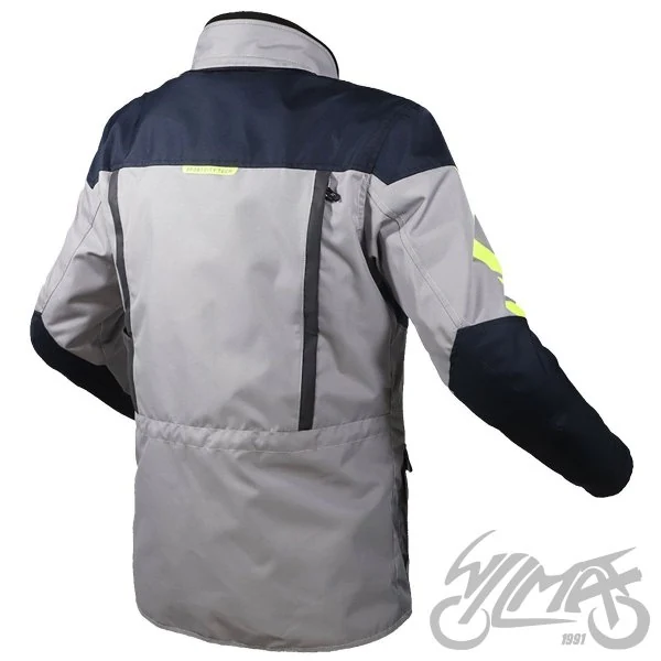 Kurtka motocyklowa męska LS2 Metropolis EVO Titan.Yell. — S — ujęcie 2