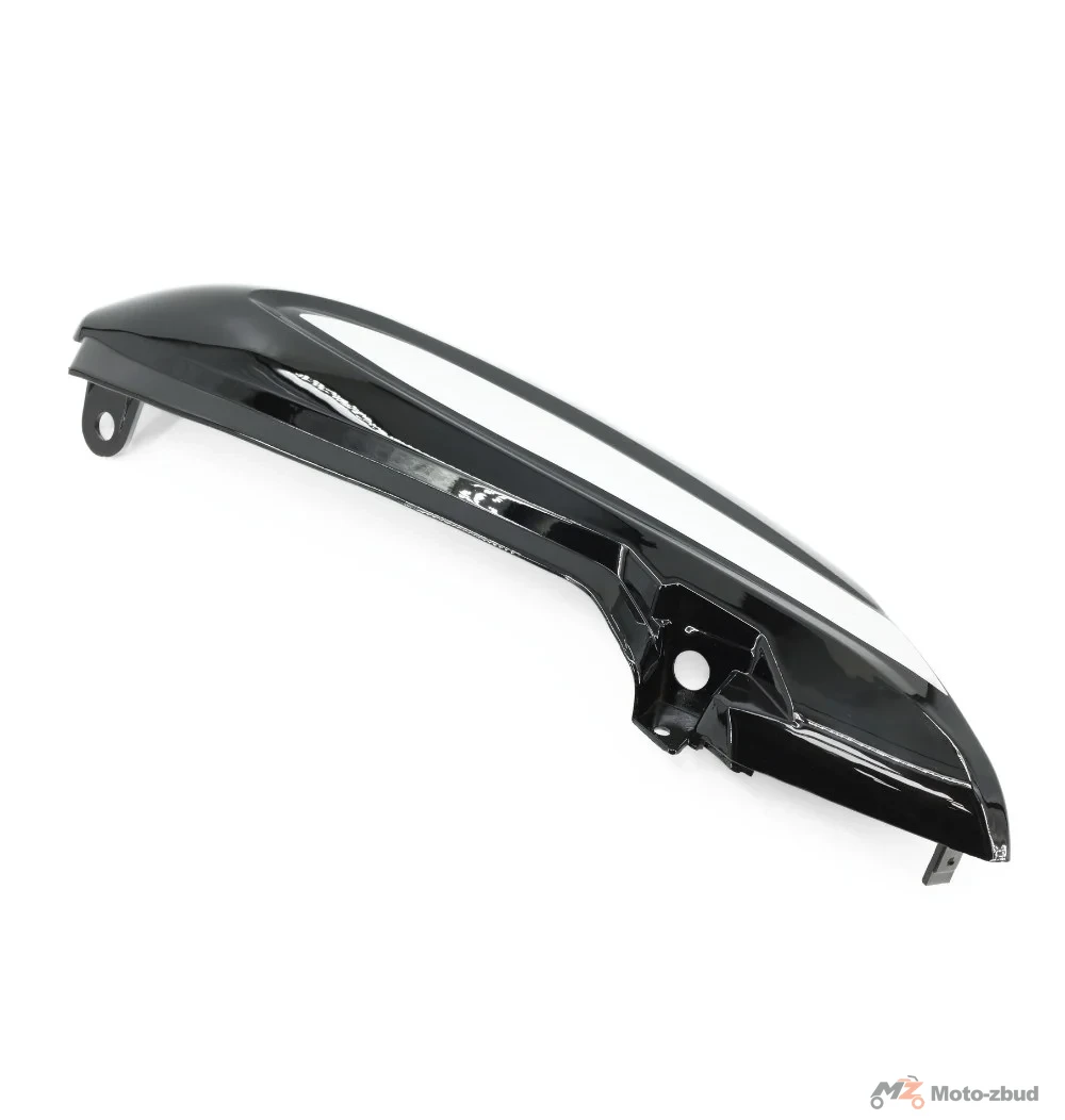 Junak 901/901F/901X/122/122F osłona pod siodłem prawa czarno-srebrna — ujęcie 2