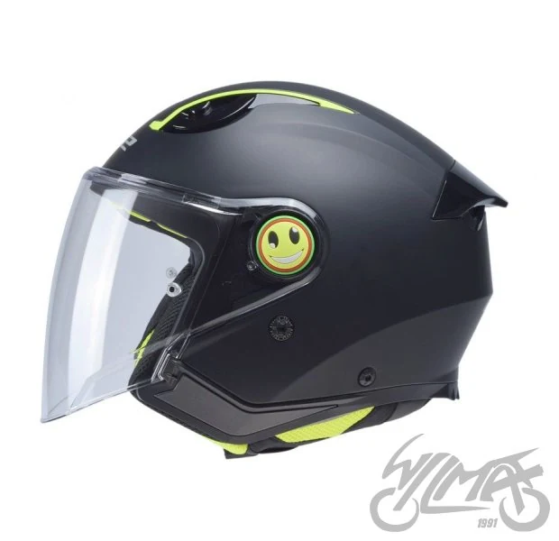 Kask LS2 OF622 funny II Matt Black — rozmiar L — ujęcie 2