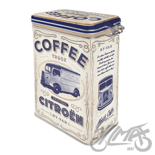 Puszka z klipsem citroen coffee 31133 — ujęcie 2