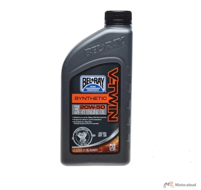 Olej syntetyczny Bel-Ray V-Twin 4T 20W-50 — 1 l