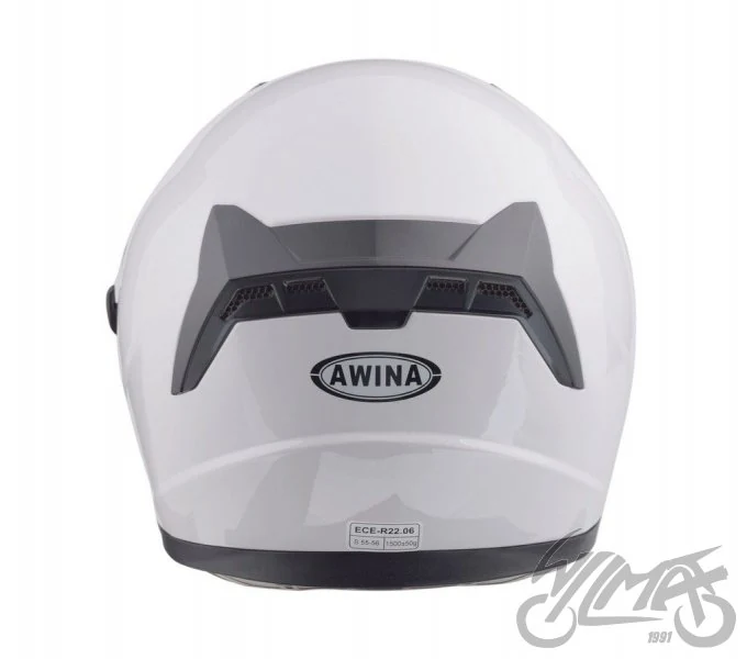 Kask otwarty Awina JK528, biały — rozmiar S — ujęcie 4