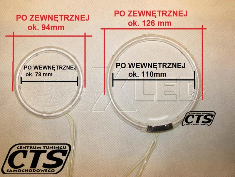 Ringi CCFL VW GOLF V / 5 MaxLed 4szt. — ujęcie 2