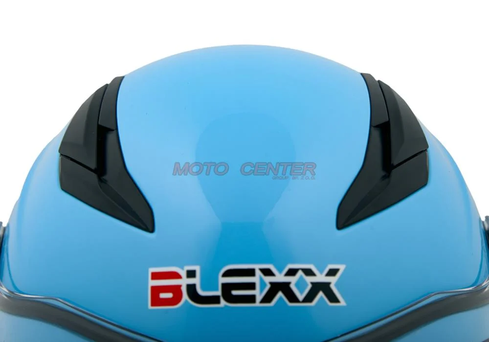 Kask motocyklowy otwarty dziecięcy BLEXX YA-215 niebieski S ECER22.06 — ujęcie 5