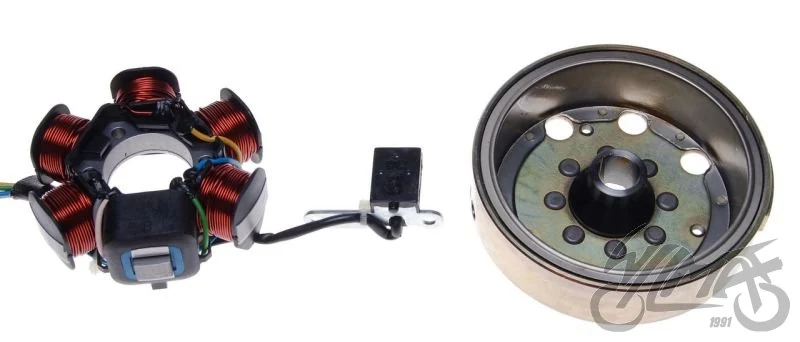 Stator iskrownik 6 cewek + koło magnesowe — ujęcie 4