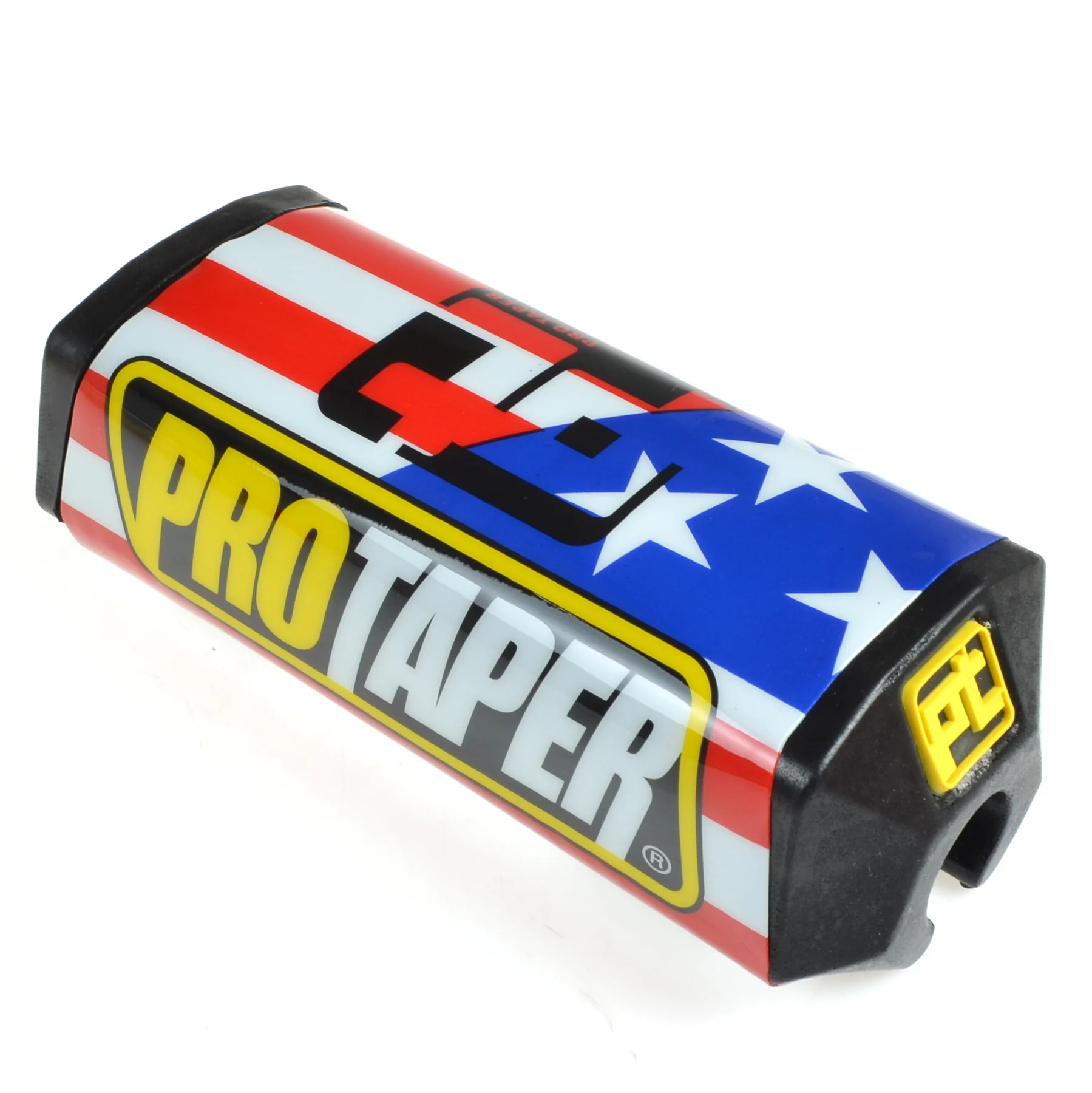 Gąbka na kierownicę protap Replika usa red stripes czarna — ujęcie 1