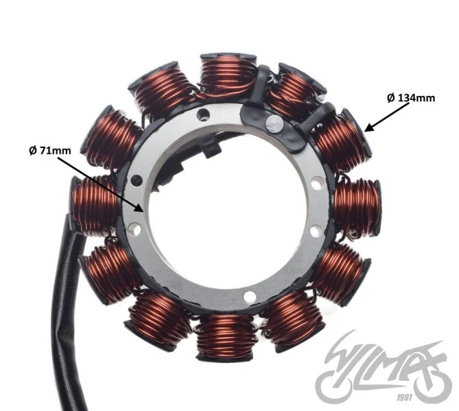 Stator 12 cewek do Harley-Davidson 29987-97B — ujęcie 2
