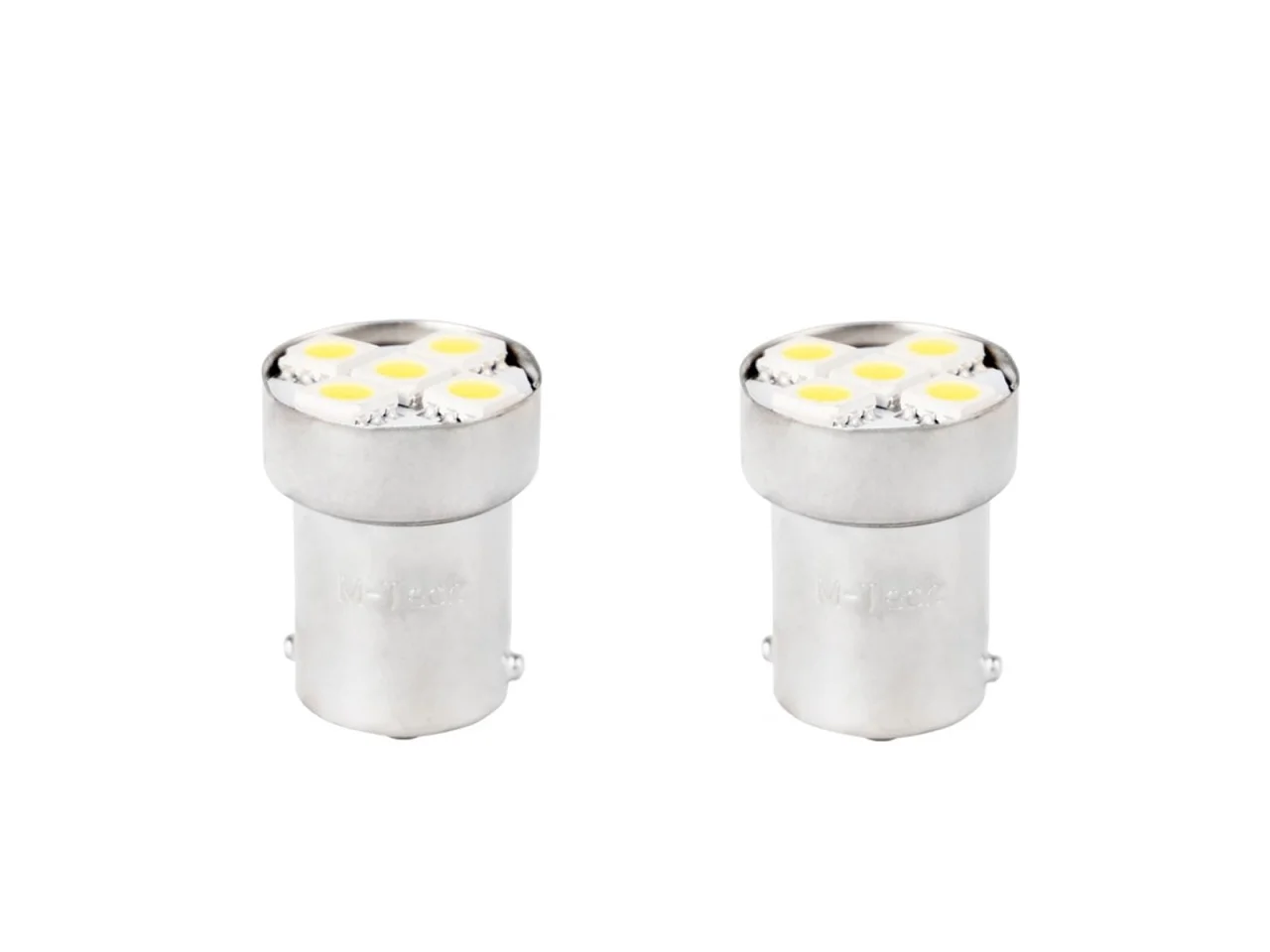 Żarówka BA15S 12V 5 LED SMD5050 biała (2szt.) — ujęcie 4