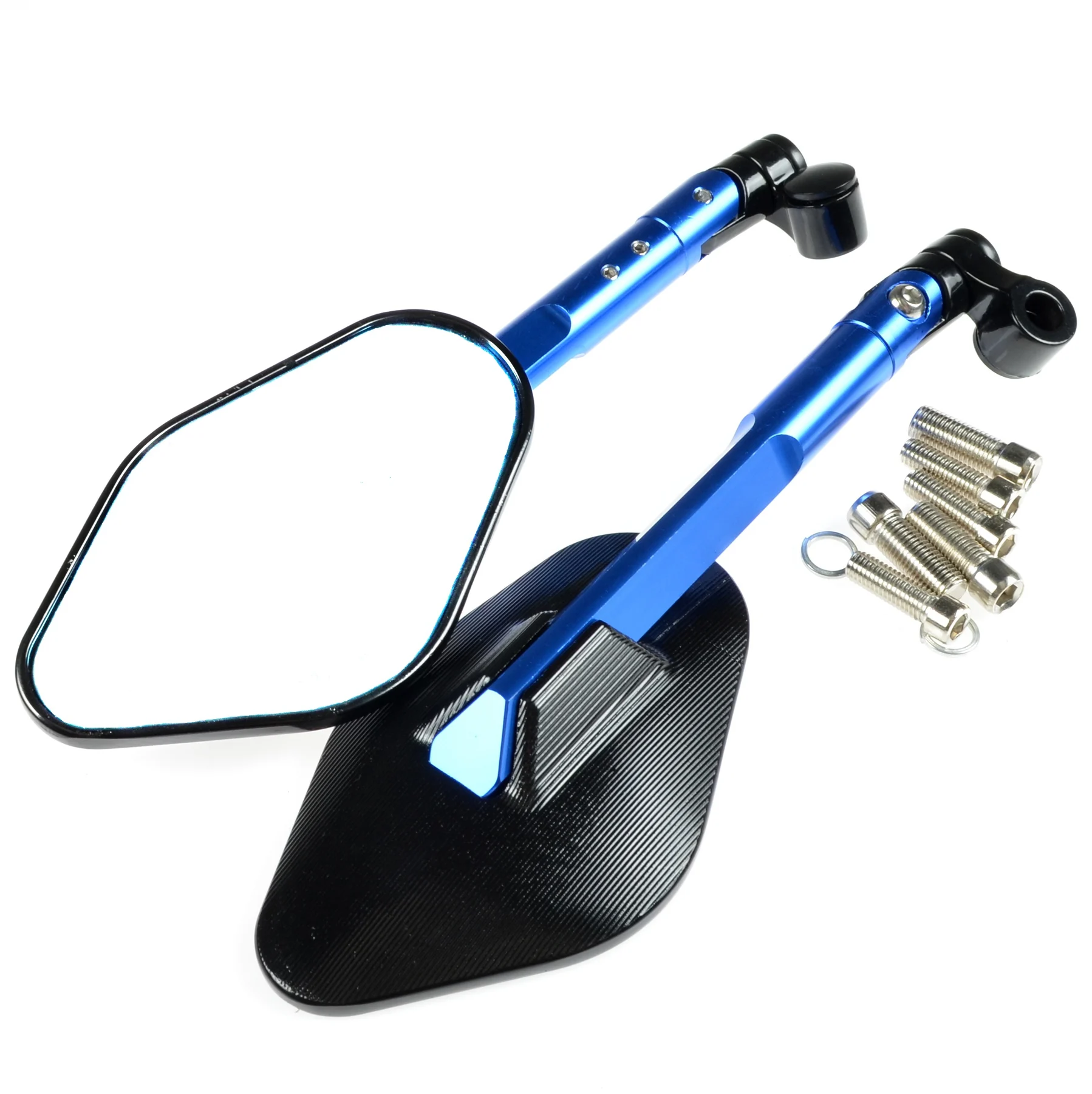Lusterko niebieskie racing aluminium Replika kpl.
