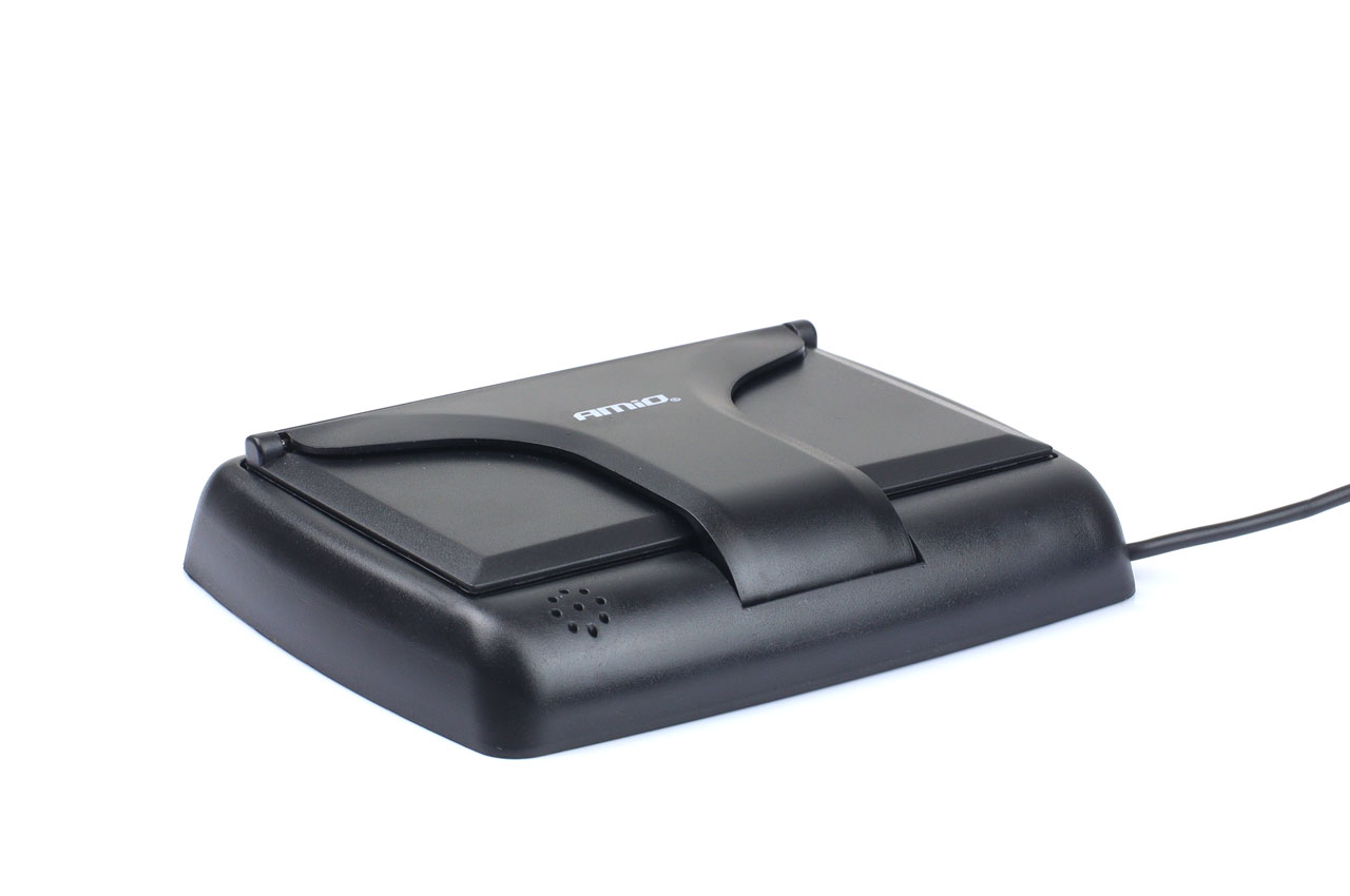 Zestaw czujników parkowania TFT02 4,3" z kamerą HD-307-IR 4 sensory czarne wewnętrzne — ujęcie 5