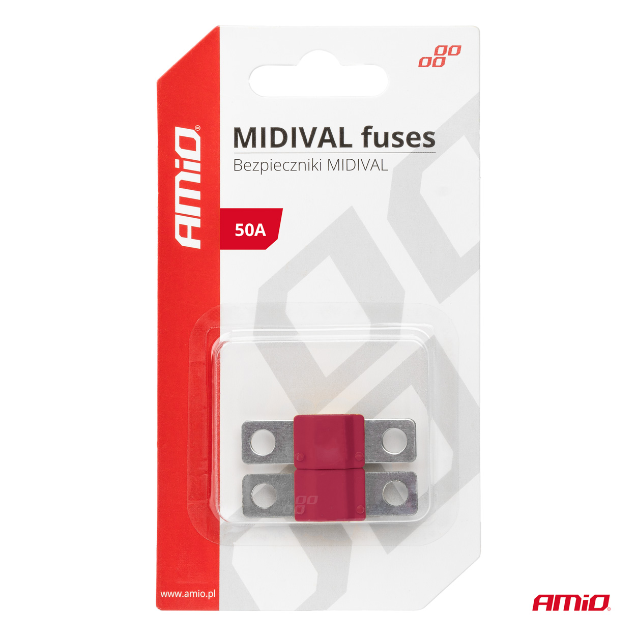 Bezpieczniki samochodowe MIDIVAL MTA 2 szt. 50A — ujęcie 3