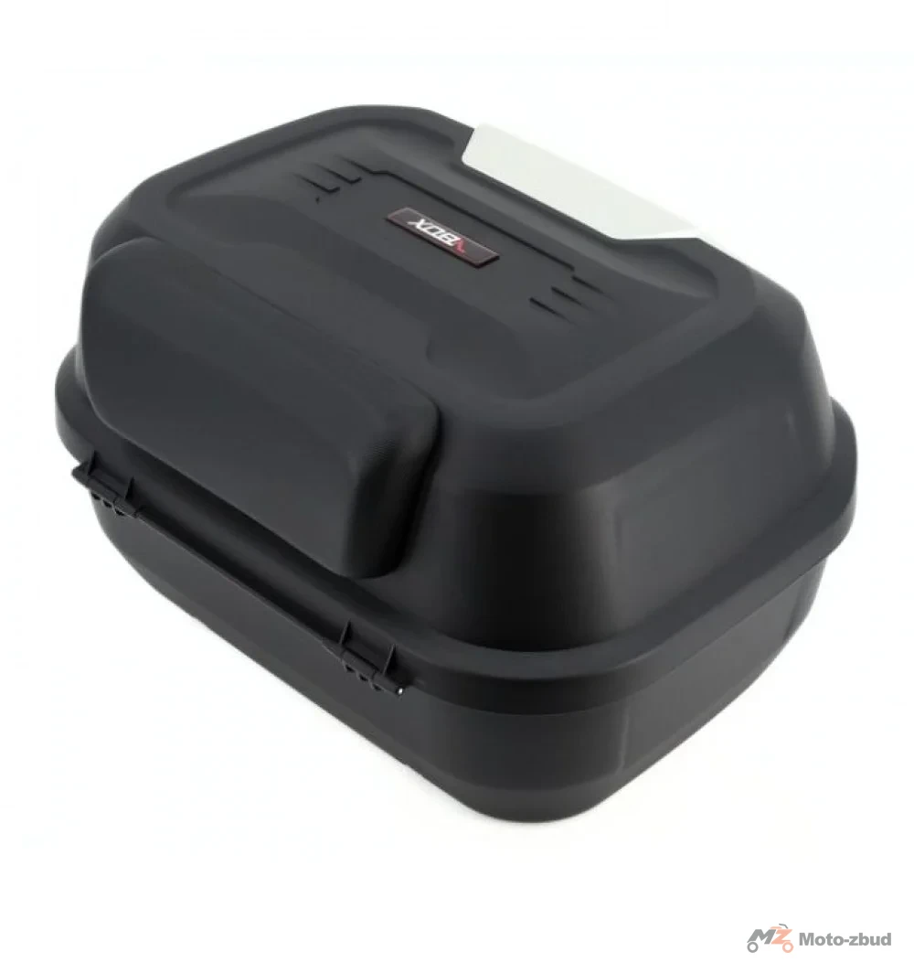 Kufer tylny vbox 0858 czarno/srebrny - pojemność 48 l — ujęcie 2