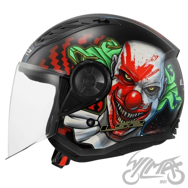 Kask otwarty LS2 OF616 Airflow II Happy Dreams — S — ujęcie 2