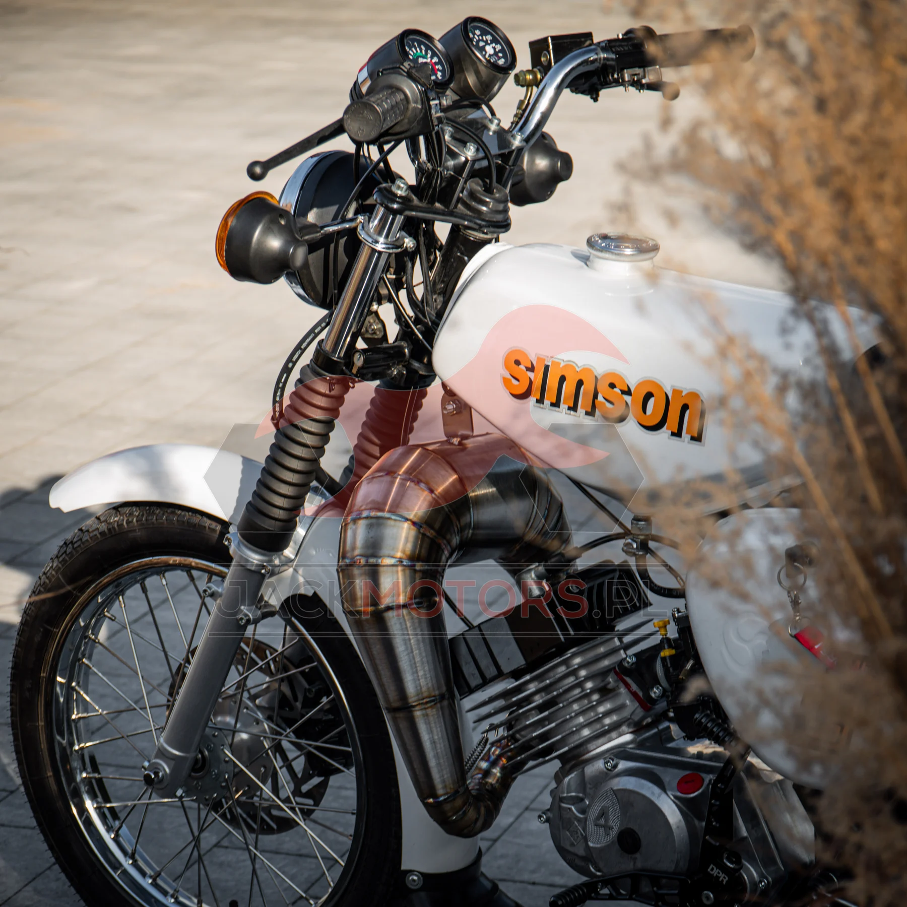 Tłumik Simson cross mtx 130 DPR Performance · czarna Evo (VM7435) — ujęcie 4