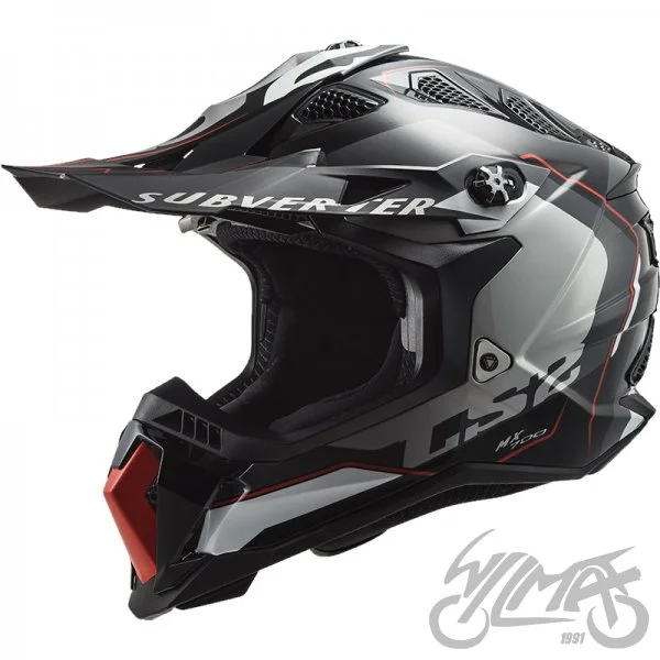 Kask LS2 MX700 subverter Evo arched bl.sil.tit XL — ujęcie 1