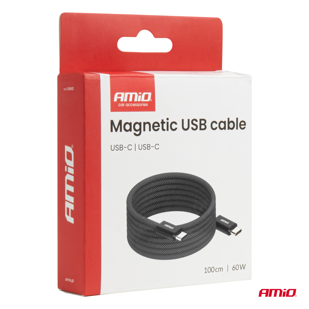 Kabel USB magnetyczny USB-C to USB-C 60 W 100 cm — ujęcie 9