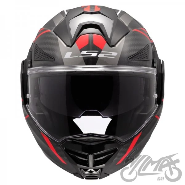 Kask LS2 FF901 Advant X C Future II Red — rozmiar L — ujęcie 4