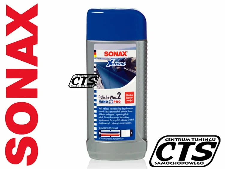 SONAX Xtreme Polish & Wax 2 NanoPro 250ml