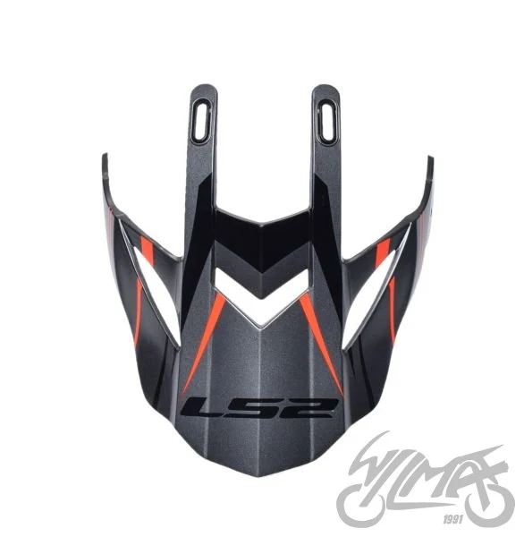 Daszek kasku MX436 evo knight titan orange — ujęcie 2