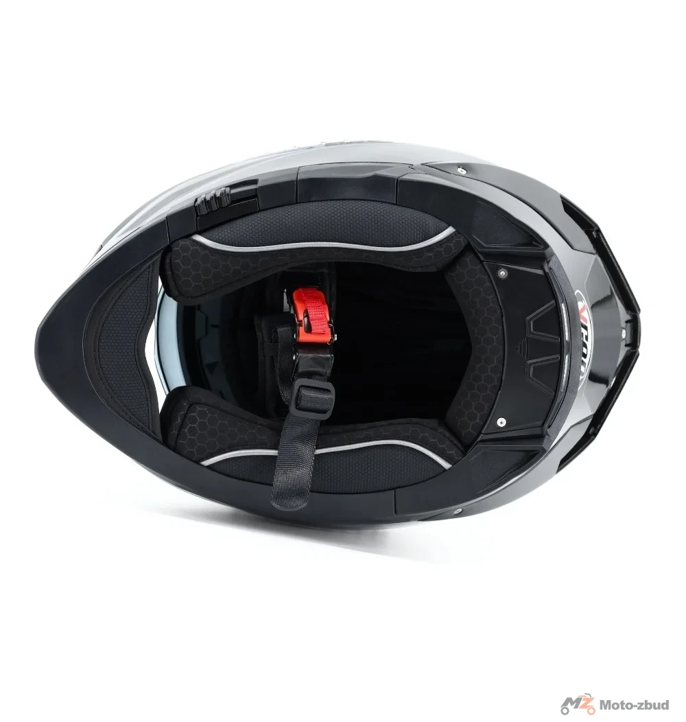 Kask VCAN model H162 Black integralny czarny S — ujęcie 8
