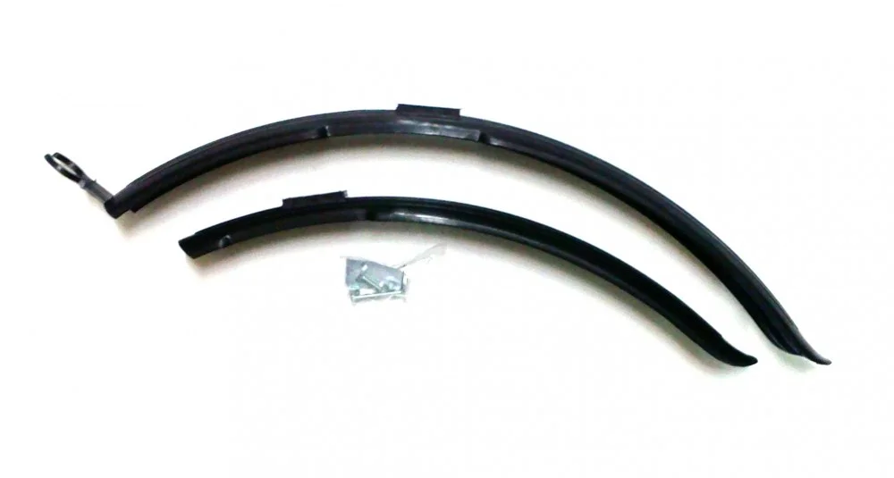 Błotniki rowerowe classic plastikowe 24"-26"